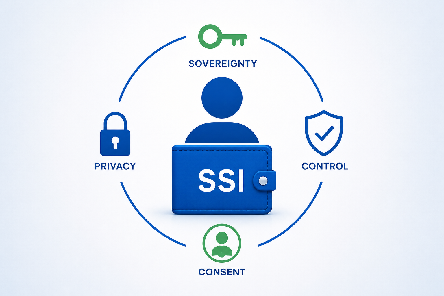 Self-Sovereign Identity architecture diagram